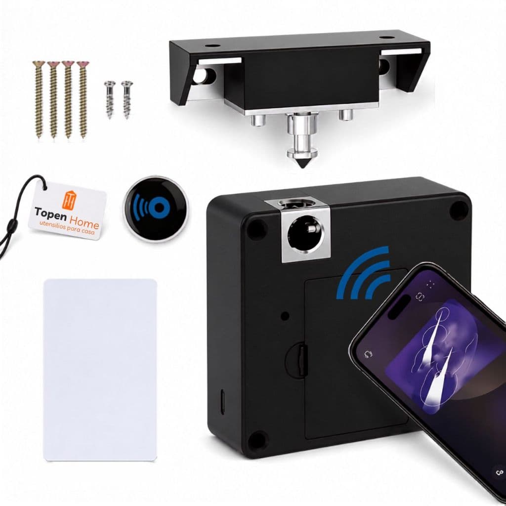 Fechadura Invisivel Rfid Com Bloqueio Eletronico pra Gaveta