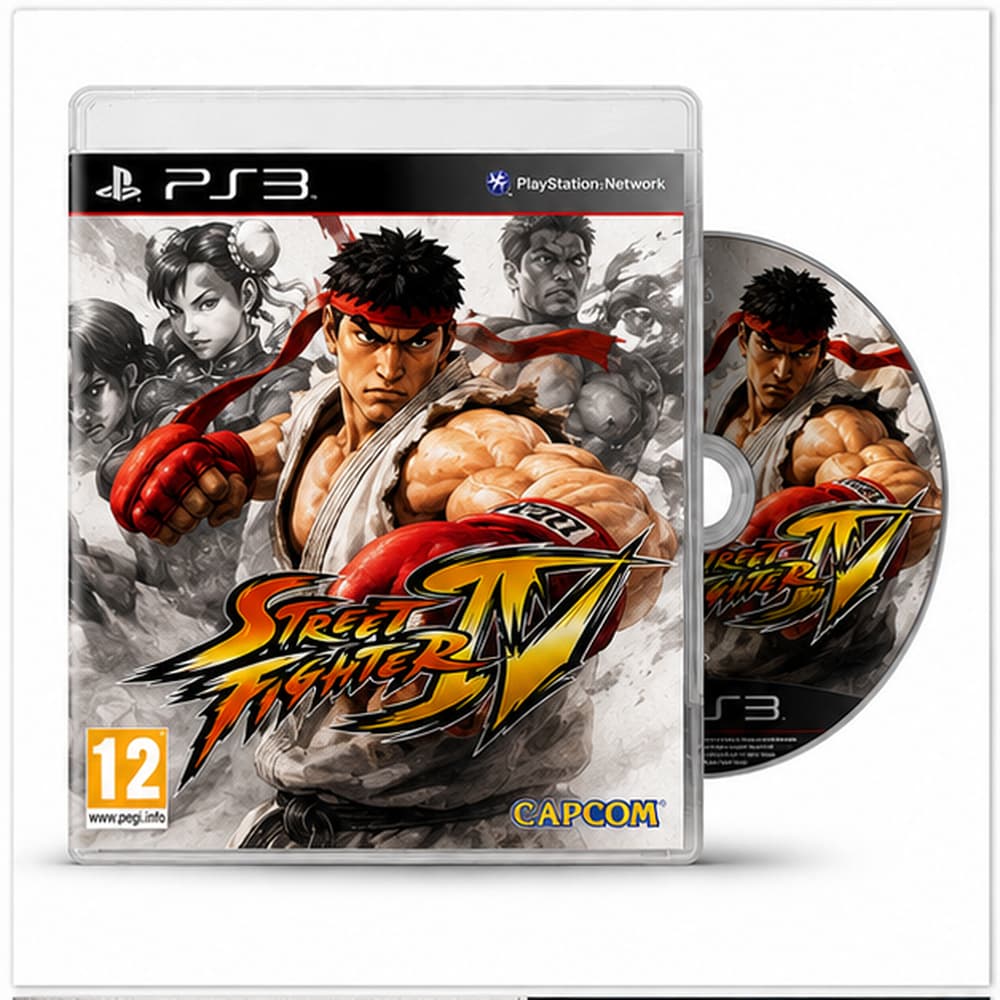 Jogo Street Fighter IV Ps3 Midia Fisica Original Sony Playstation 3