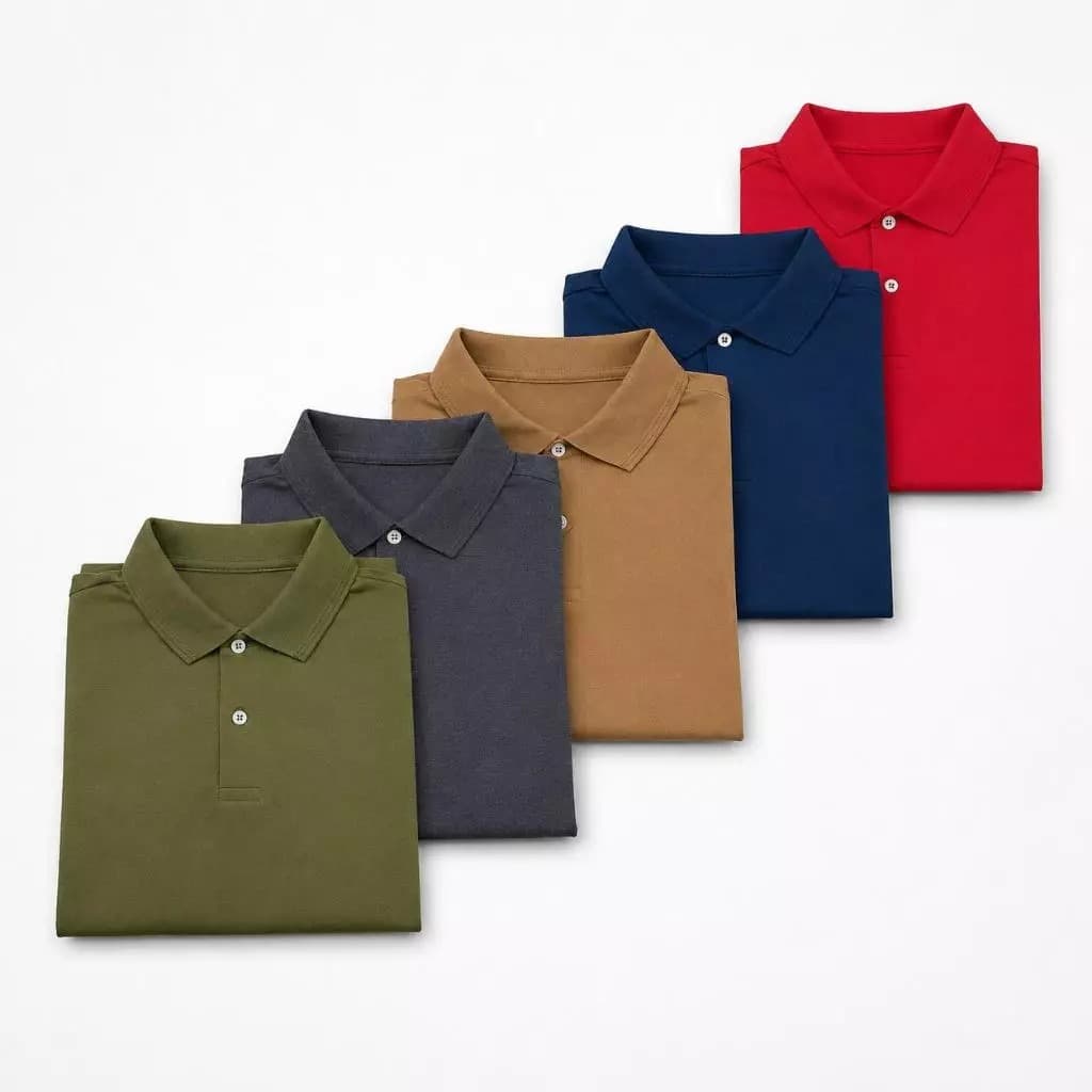 Camisa Polo Algodão ARA Piquet Masculina Básica Estilo Dia a Dia Confortável Estilosa Social