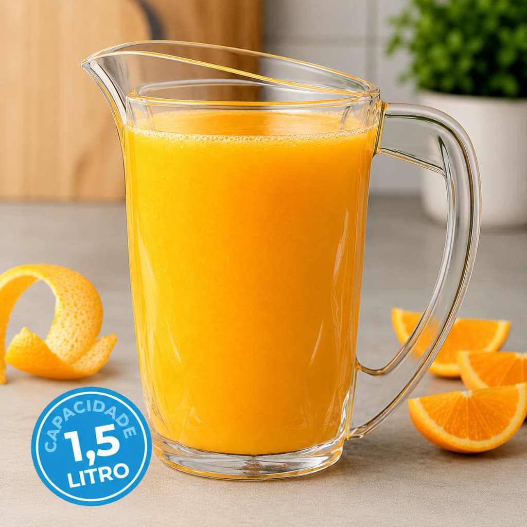 JARRA DE SUCO AGUA ACRILICO NÃO QUEBRA EXCELENTE PARA EVENTOS E FESTAS DESING SOFISTICADO