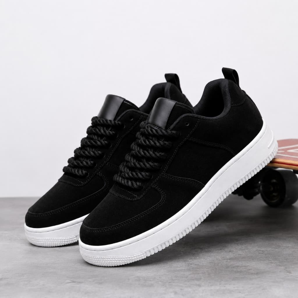 Tênis Streetwear Casual Masculino e Feminino Camurça Confortável De Academia Corrida Do 38 ao 43