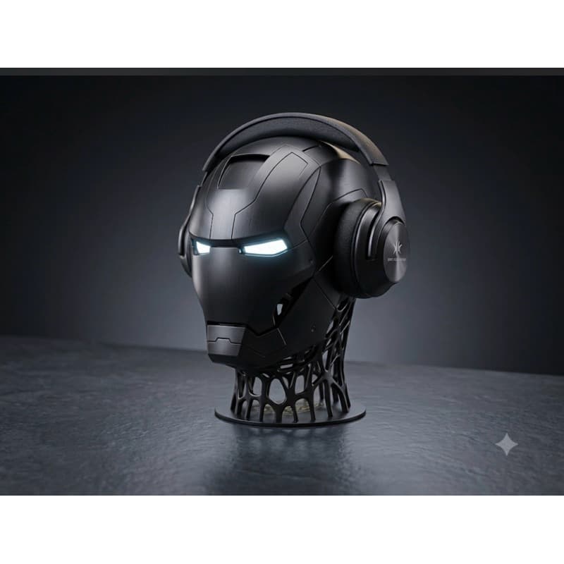 Suporte para Headset Premium Estilo Iron Man