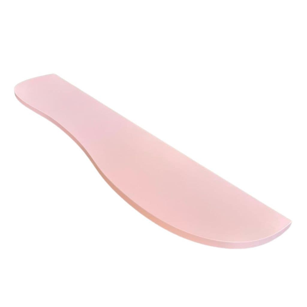 Prateleira Orgânica 20x100 Rosa Laqueada Suporte Invisível MDF 18mm