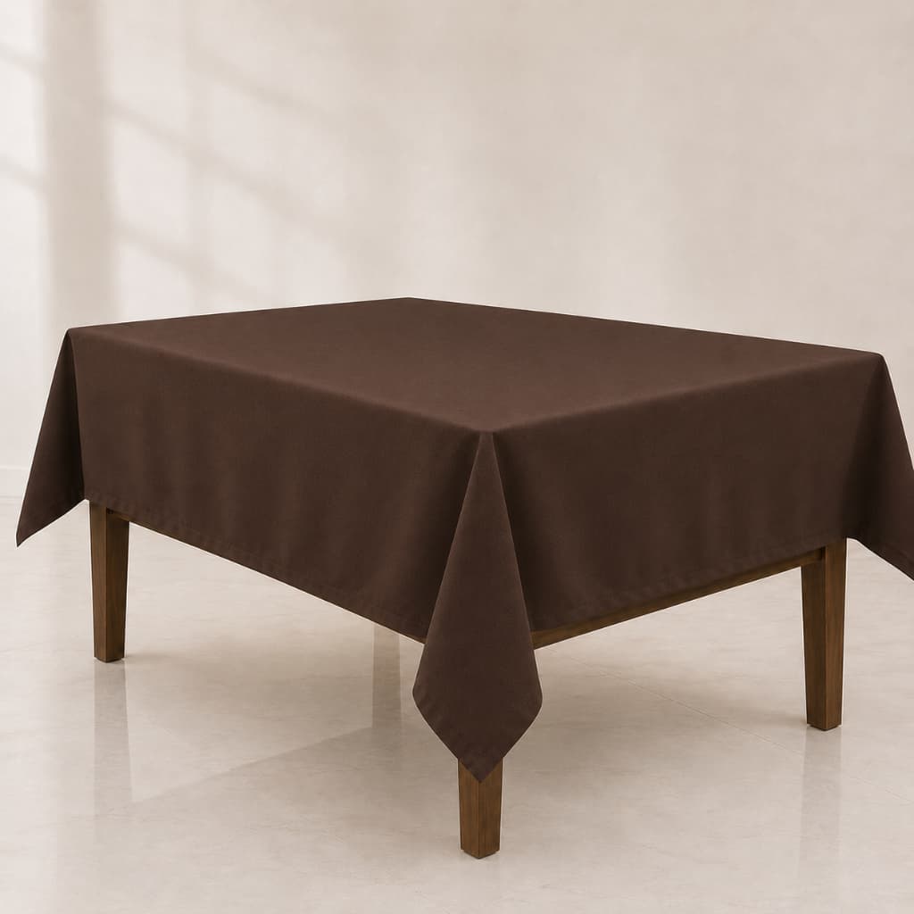 Toalha de Mesa Cores Oxford Premium – 4, 6 e 8 Lugares | Durável e Elegante