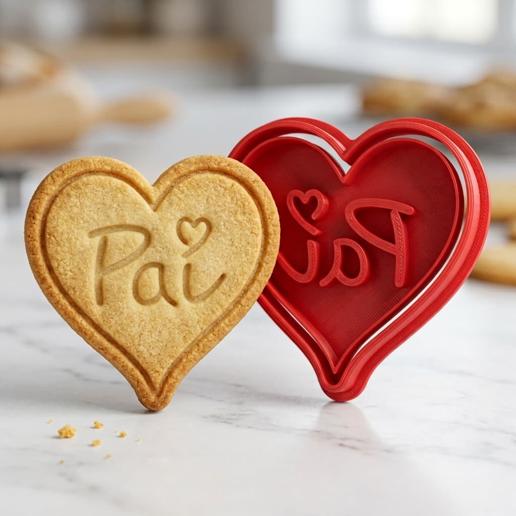 Cortador Biscoito Pai Confeitaria Fondant Pasta Americana Alta Precisão Sustentável