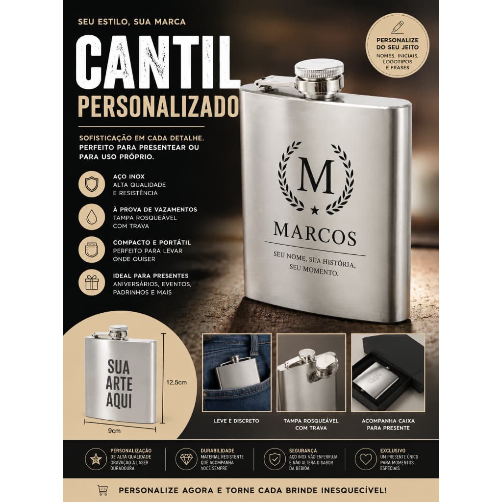 CANTIL PERSONALIZADO