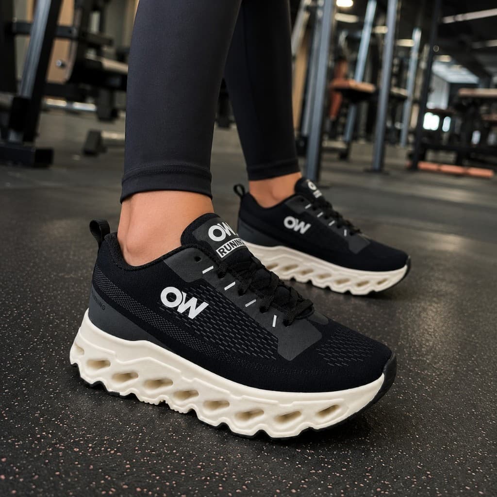 Tênis Masculino Feminino Ow Cloud Running Esportivo
