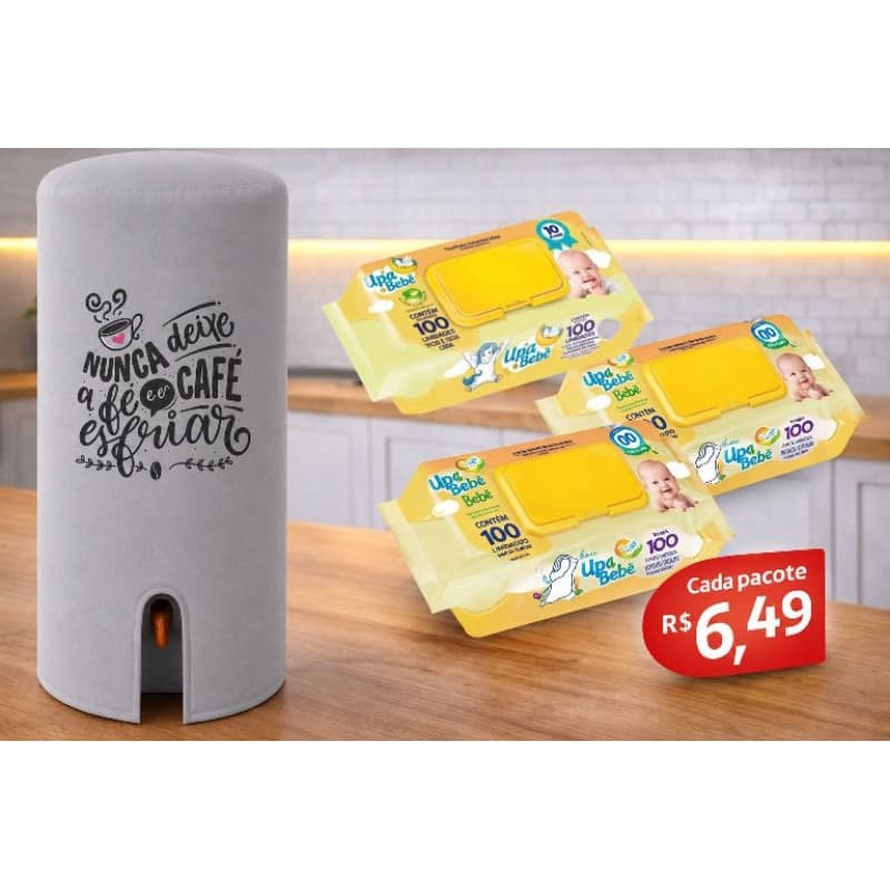 Capa filtro de barro cinza + 3 lenço umedecido pronta entrega