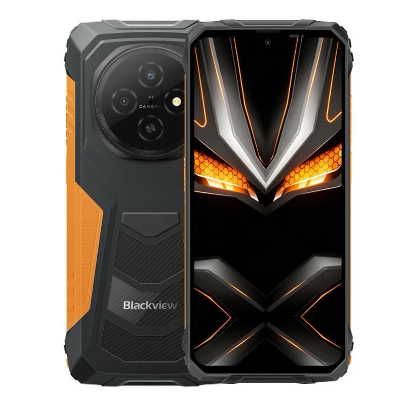 Blackview FORT 1 Rugged Smartphone 4G – 18GB RAM* / 256GB ROM, Bateria 10.000mAh, Tela 6.56" 90Hz, Android 15