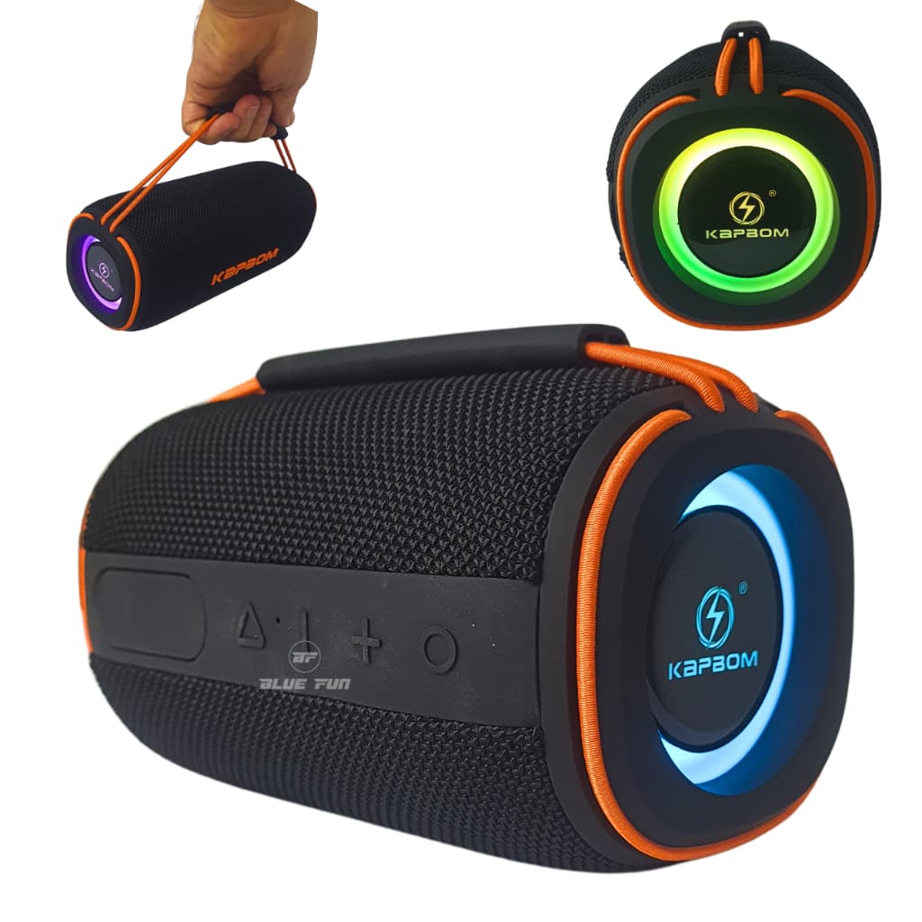 Caixa de Som Portátil 30W Bluetooth A prova D'água IPx6 USB