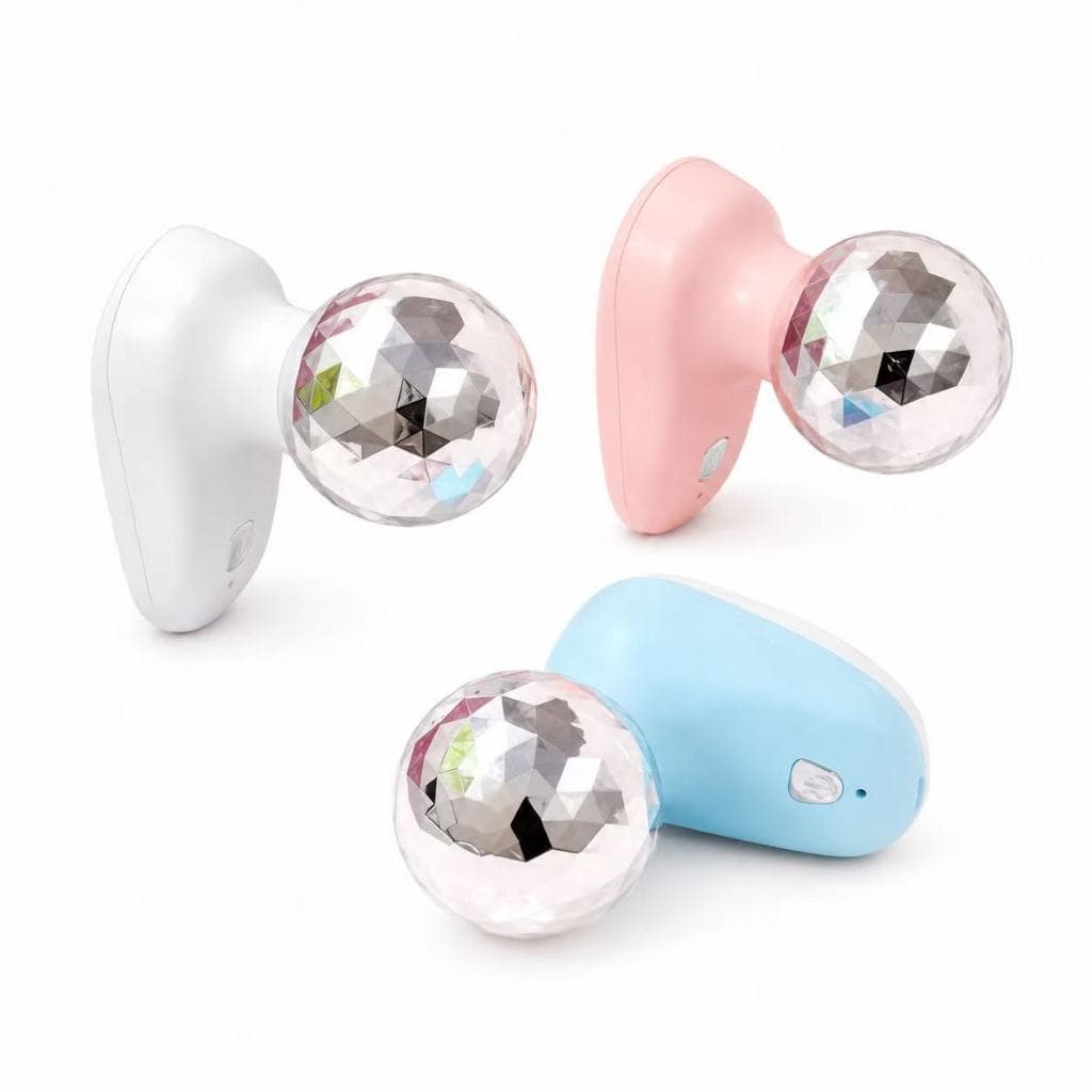 Mini massageadores coloridos ajudam a relaxar os músculos.