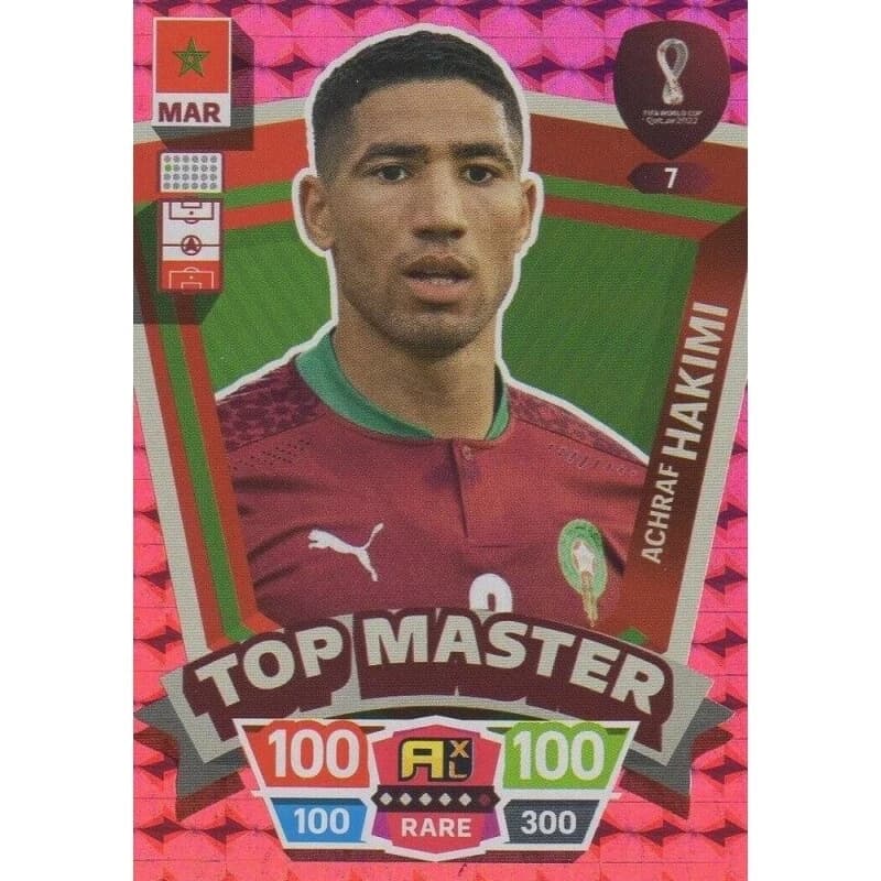 Card Adrenalyn Top Master Hakimi 2022 original top