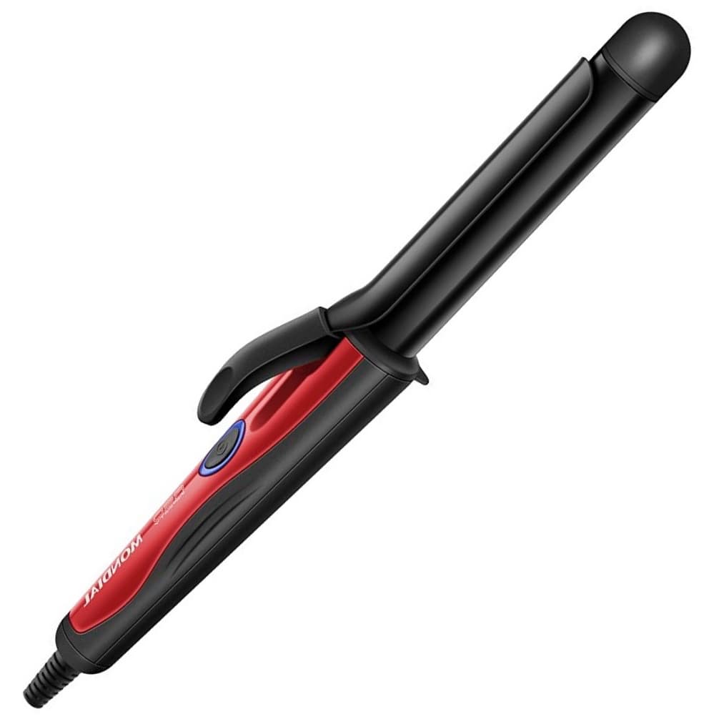 Modelador de Cachos Cacheador Mondial EM-12 Ondulador 25mm 210°C Modela 25mm 55w Franja Encaracolado - Bivolt