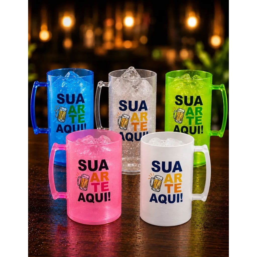 25 Copos Caneca Acrilico Personalizada Lembrancinhas Festa