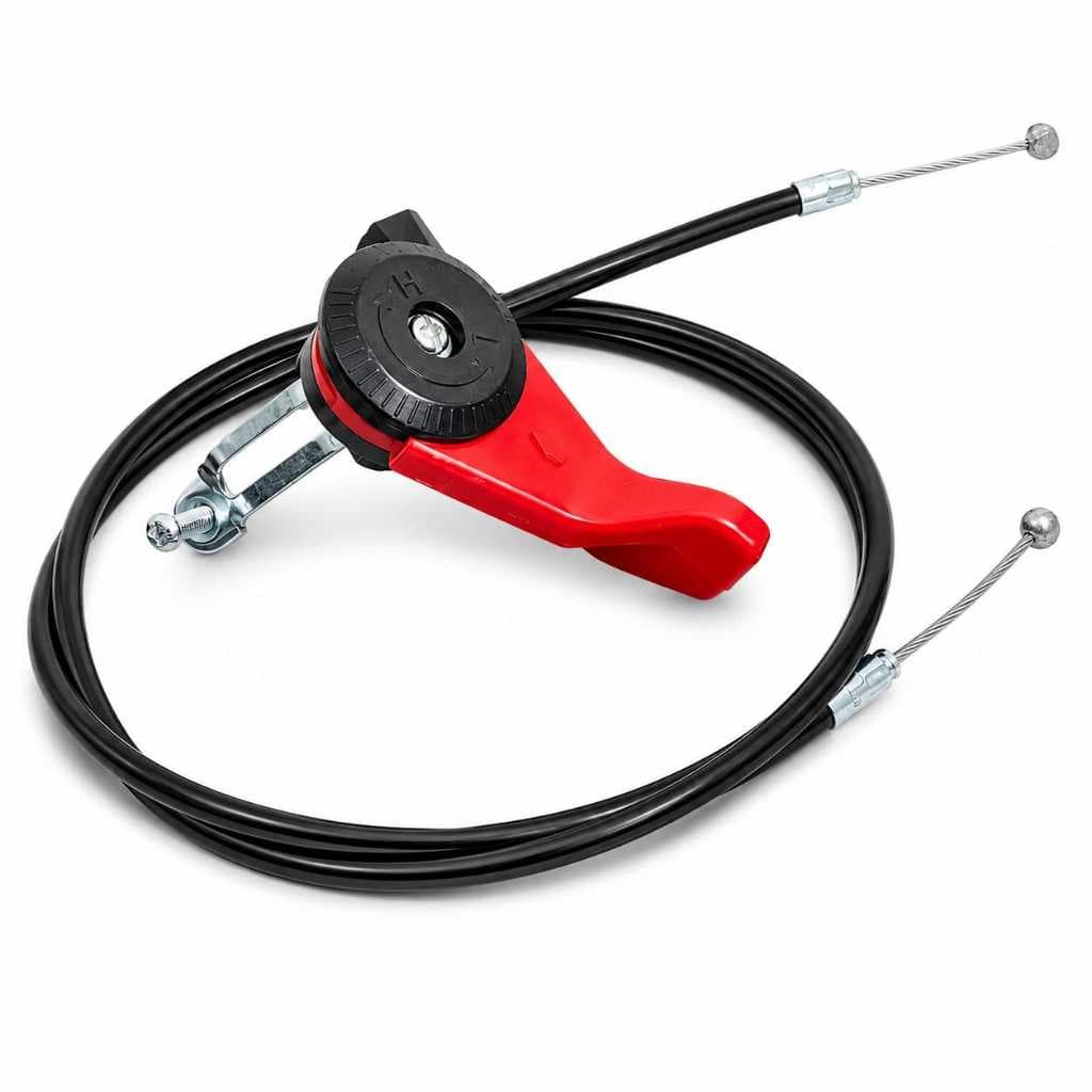 Acelerador e Cabo do Acelerador para Motocultivador Tratorito Toyama Original Universal Compativel com Diversas Marcas