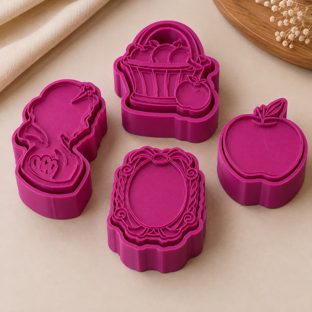 Kit Ejetores de Docinhos Contos Encantados para Brigadeiros e Confeitaria