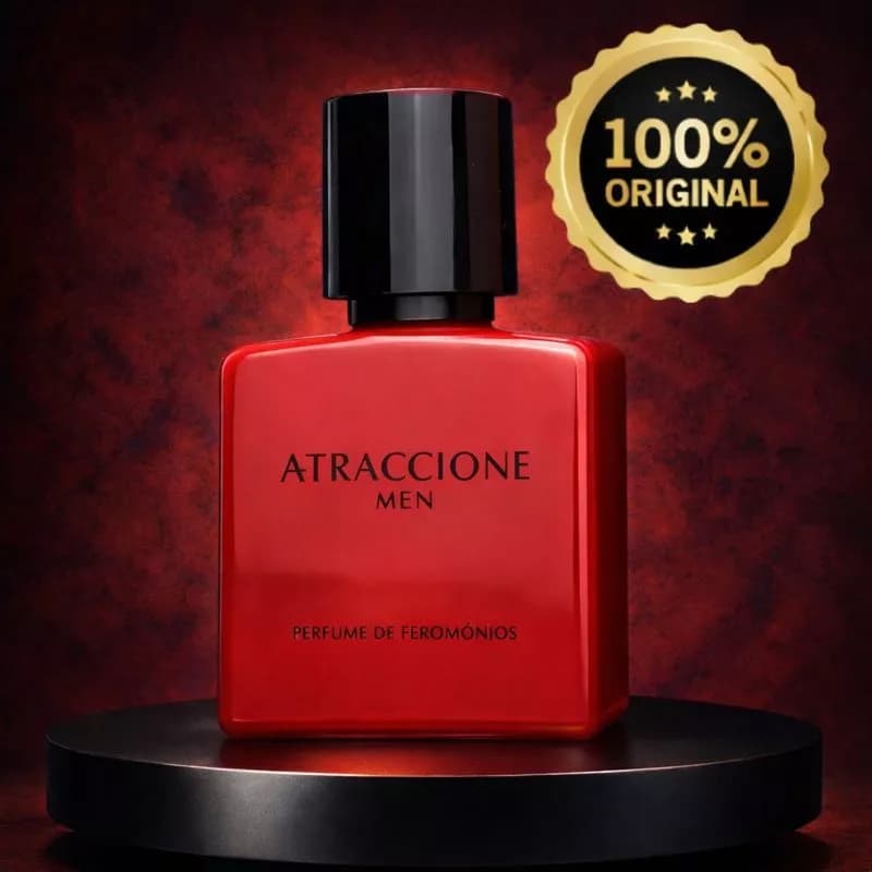 Perfume Masculino com Feromônios Ativados - Attracione Men 25ml
