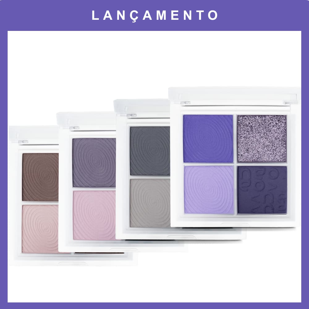 Lançamento Paleta De Sombras Neo Wonder By Ruby Rose HBE2212 - Brilho Natural