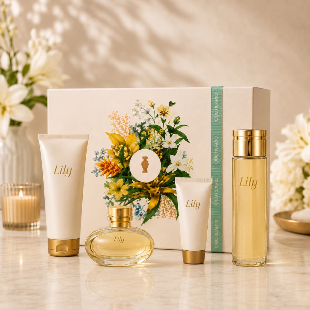 Kit Luxo Lily Presente Feminino