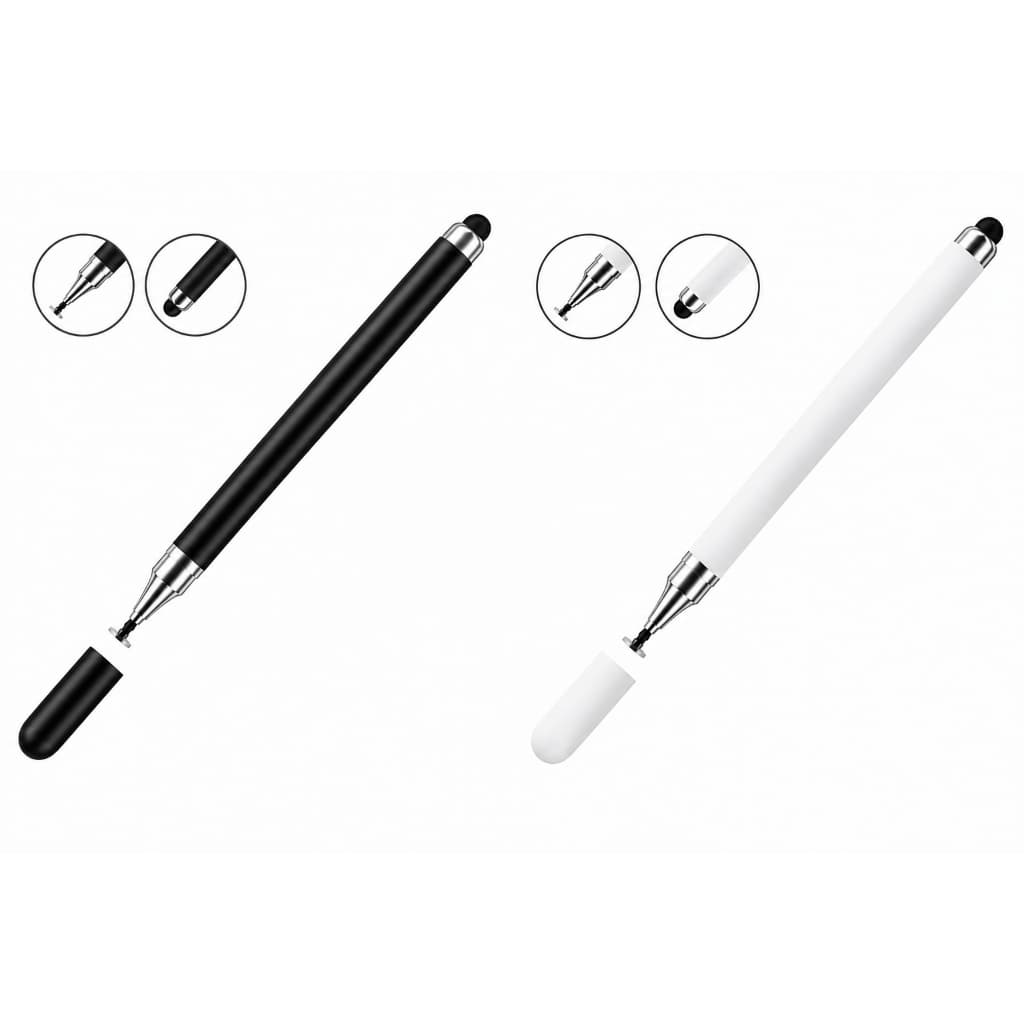 Caneta Touch Screen Stylus Universal 2 Em 1 Tablet Celular