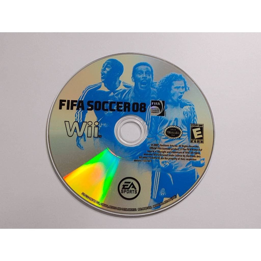 Jogo Fifa Soccer 08 2008 (Somente o Disco) Original Americano NTSC EUA em Mídia Física para Nintendo Wii