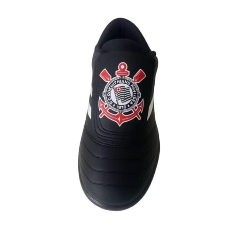 Chuteira Corinthians Premium Campo Society Futsal Adulto e Infantil