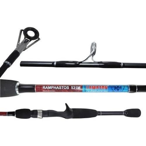 Vara de Pesca Para Carretilha Ramphastos 7-17lbs 1,60m 2 partes