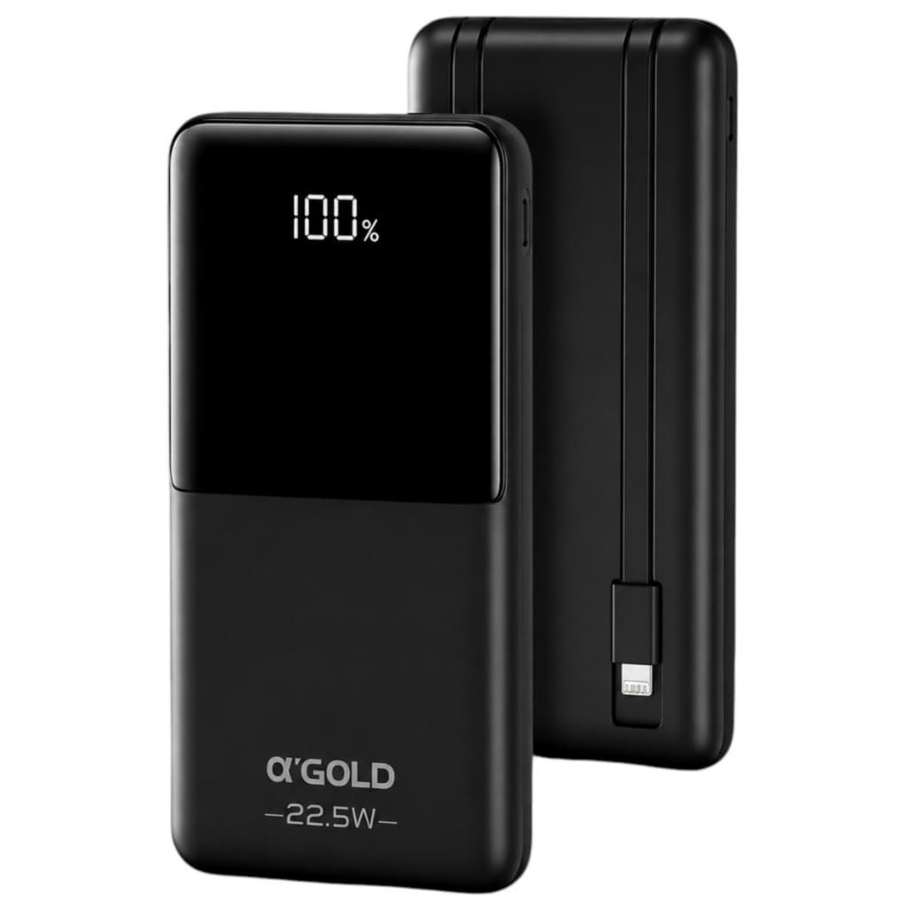 Carregador Portátil 10000 Turbo 22.5w Power Bank Universal