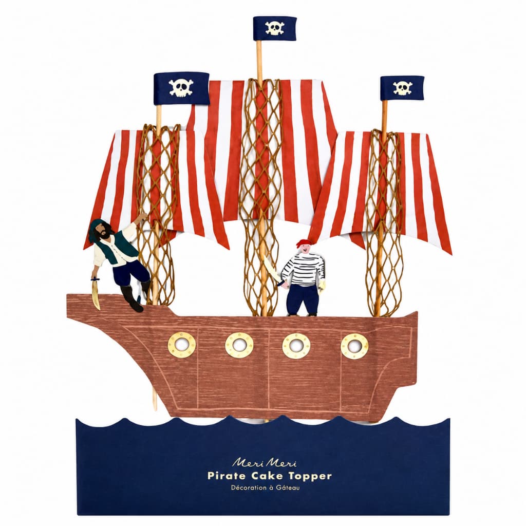 TOPO DE BOLO PIRATA INFANTIL