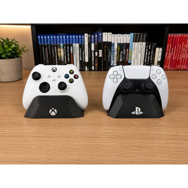 Suporte Para Controle De Ps5 E Xbox PlayStation Base Expositor Organizador Mesa Display Controle Gamer Universal Suporte