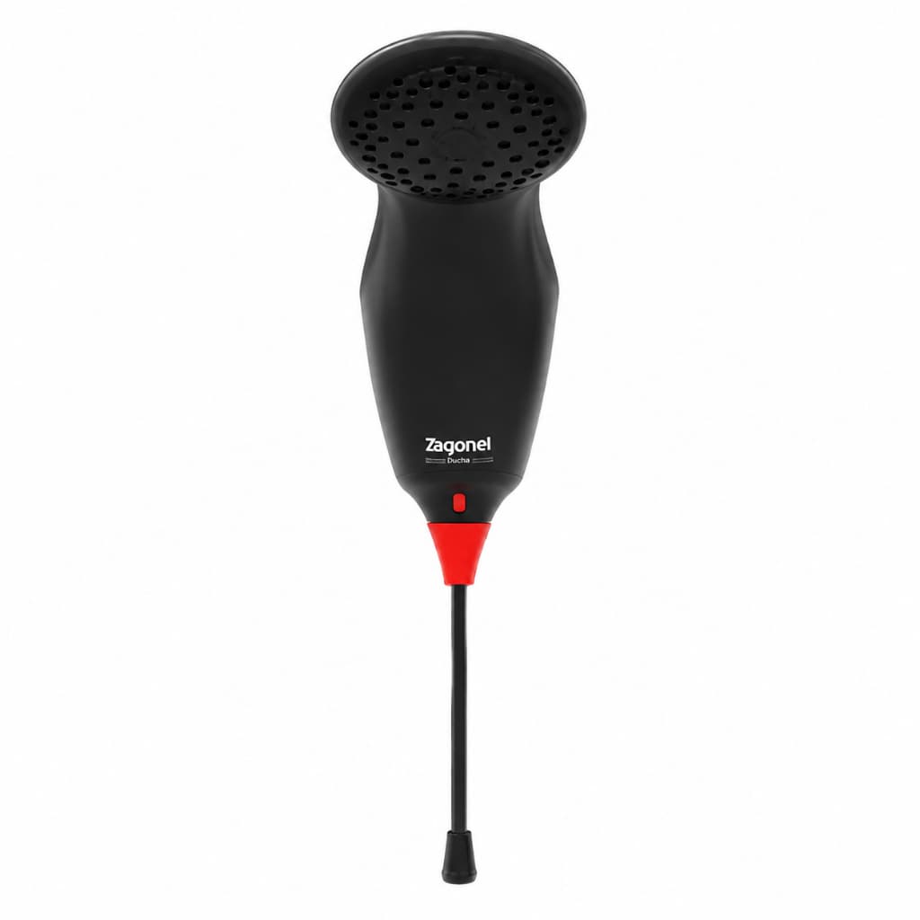 Chuveiro Elétrico Zagonel Sublime Preto com LED 7500W 220V