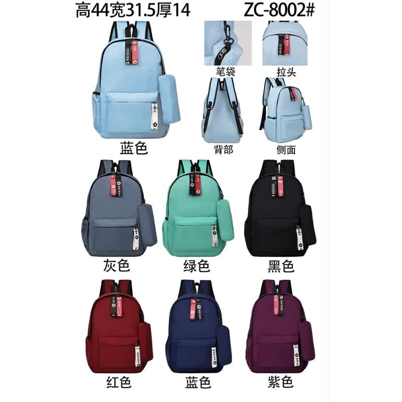 mochila básica ultraleve com estojo é impermeável