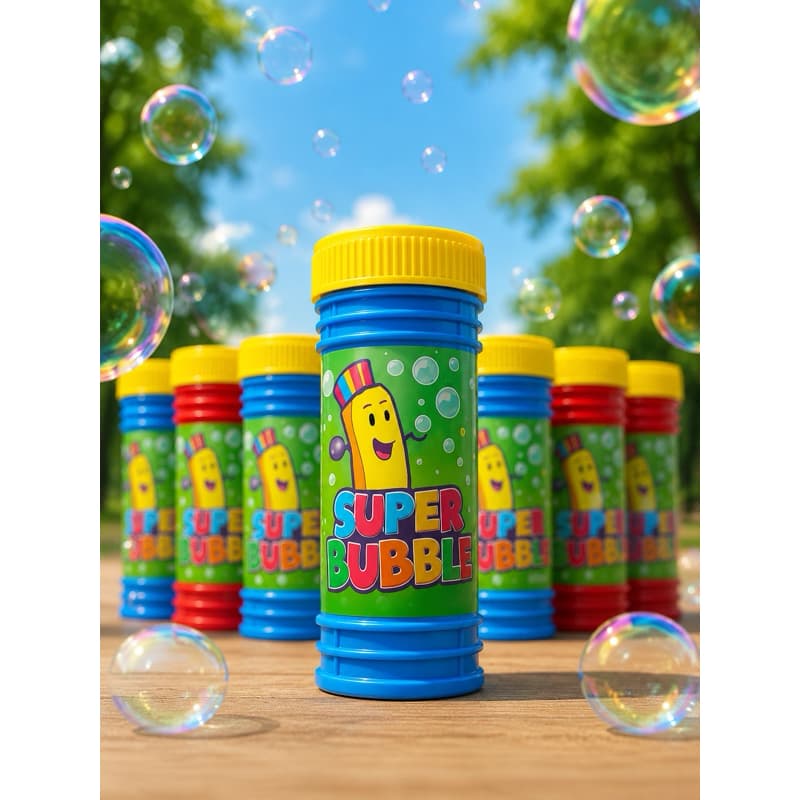 36un Kit Bolha de Sabão Infantil Para Festa Aniversário Lembrancinha Eventos Brincadeira Diversão