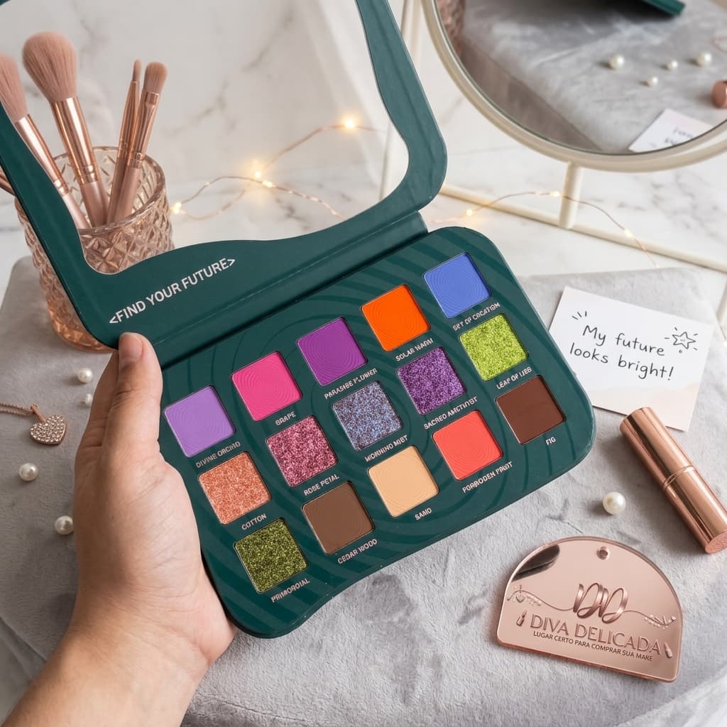 Lançamento Paleta De Sombras Eden Wonder Ruby Rose