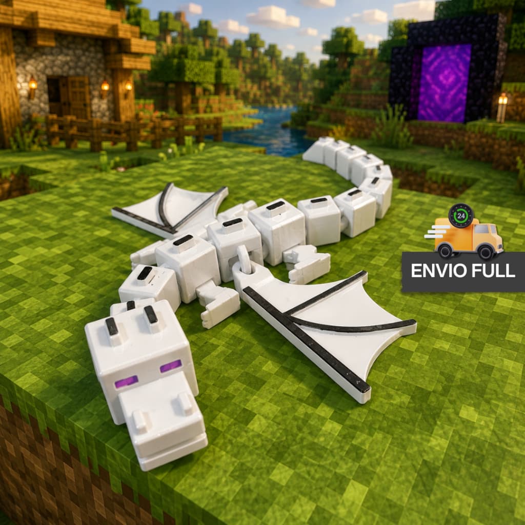 Brinquedo Articulado Flexível Ender Dragon Dragão Minecraft Dragão Colecionável Decoração Presente Envio Rápido