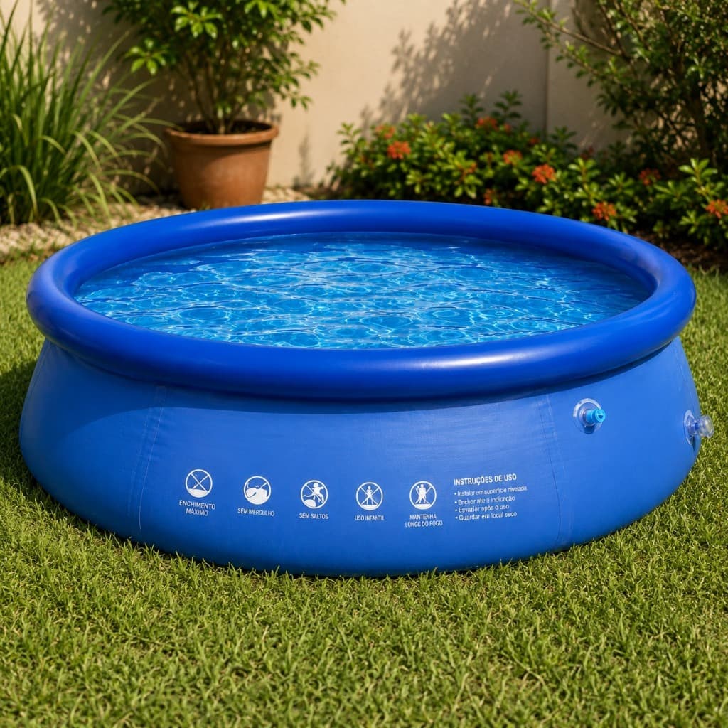 Piscina Redonda Inflável 2400 Litros