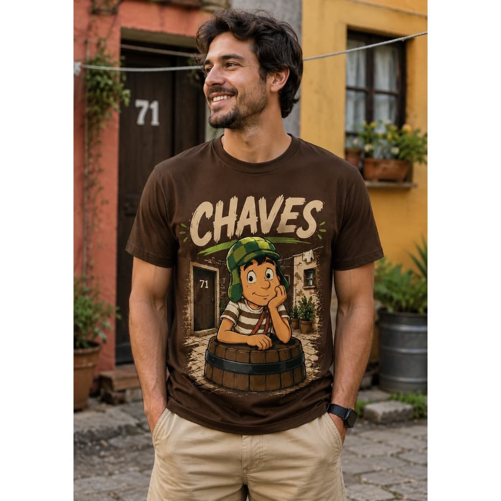 Camiseta Chaves Retrô – Isso, Isso, Isso! unissex