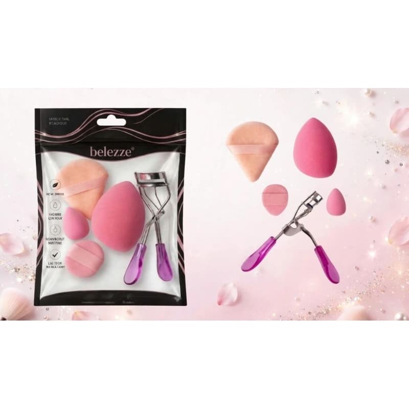 kit de esponjas com um curvex