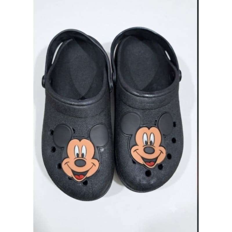 Sandália Babuche Infantil Mickey Antiderrapante - Leve, Confortável e Fácil de Calçar - Mickey, 21/22