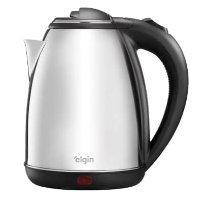 Chaleira Elétrica Inox Elgin Em Inox 1,8 Litros 110v Inox Prata