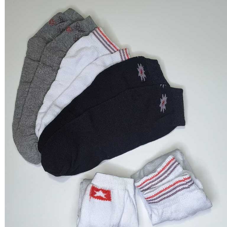 Kit com 12 Meias Cano Alto Unissex com Conforto e Ajuste Perfeito. Meias Cano Alto Feminino. Meias Cano Alto Masculino.