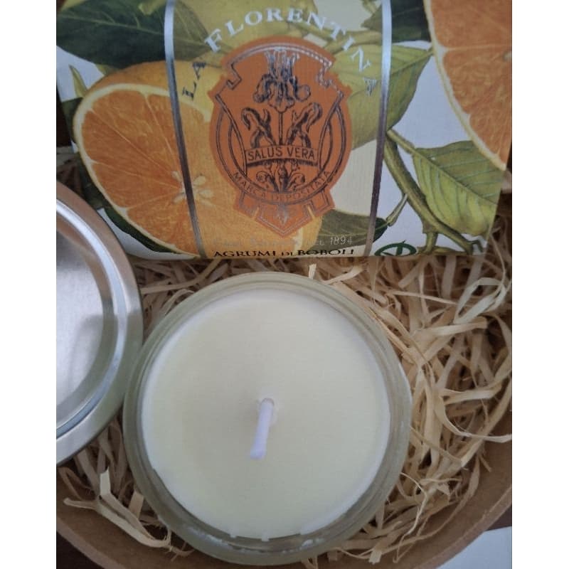 Vela Aromática + sabonete italiano de laranja