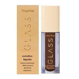 Corretivo Líquido Glass Ruby Rose  5ml – Textura Aveludada e Efeito Natural