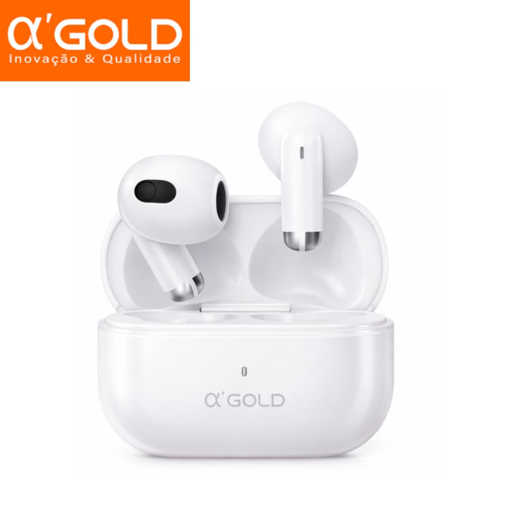 Fone De Ouvido Bluetooth Sem Fio Original Agold Som Imersivo Com Cancelamento De Ruido Android BA28