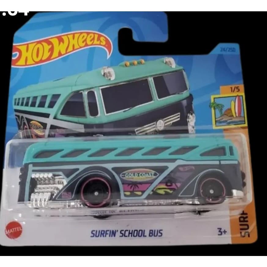 hot wheels Surfin School bus original lacrado 2023 top