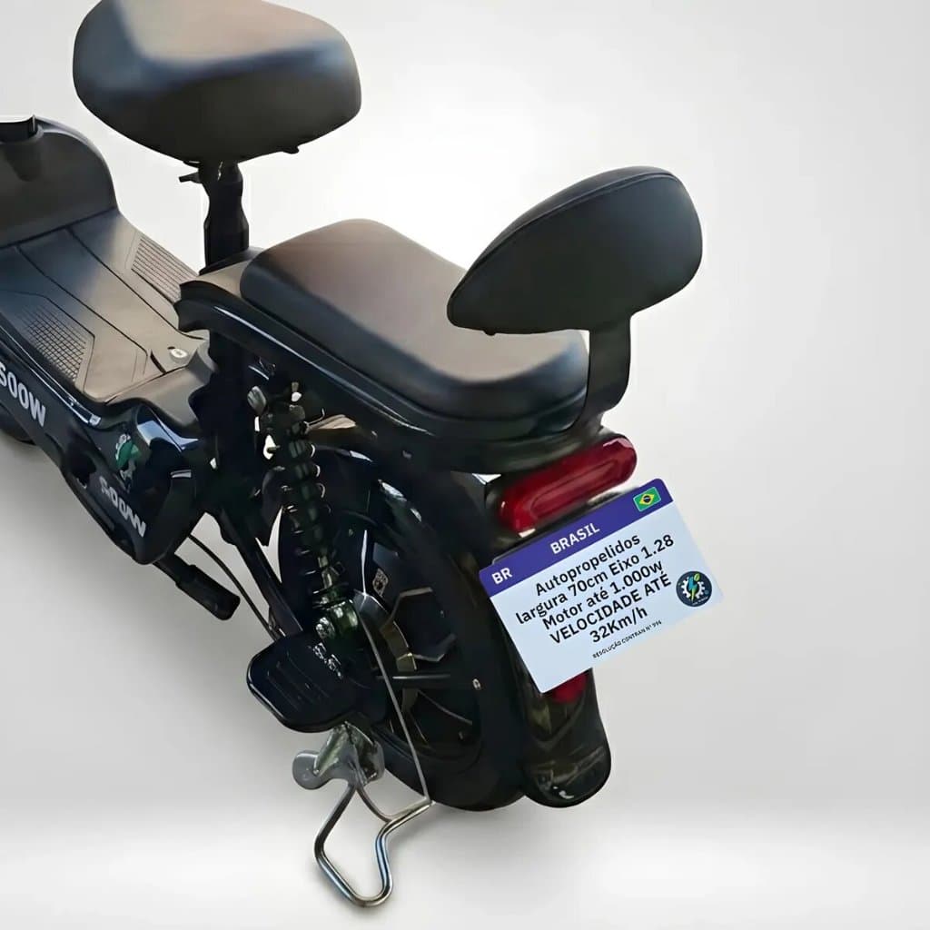 Identificação para Autopropelido, Bike Elétrica, Scooter