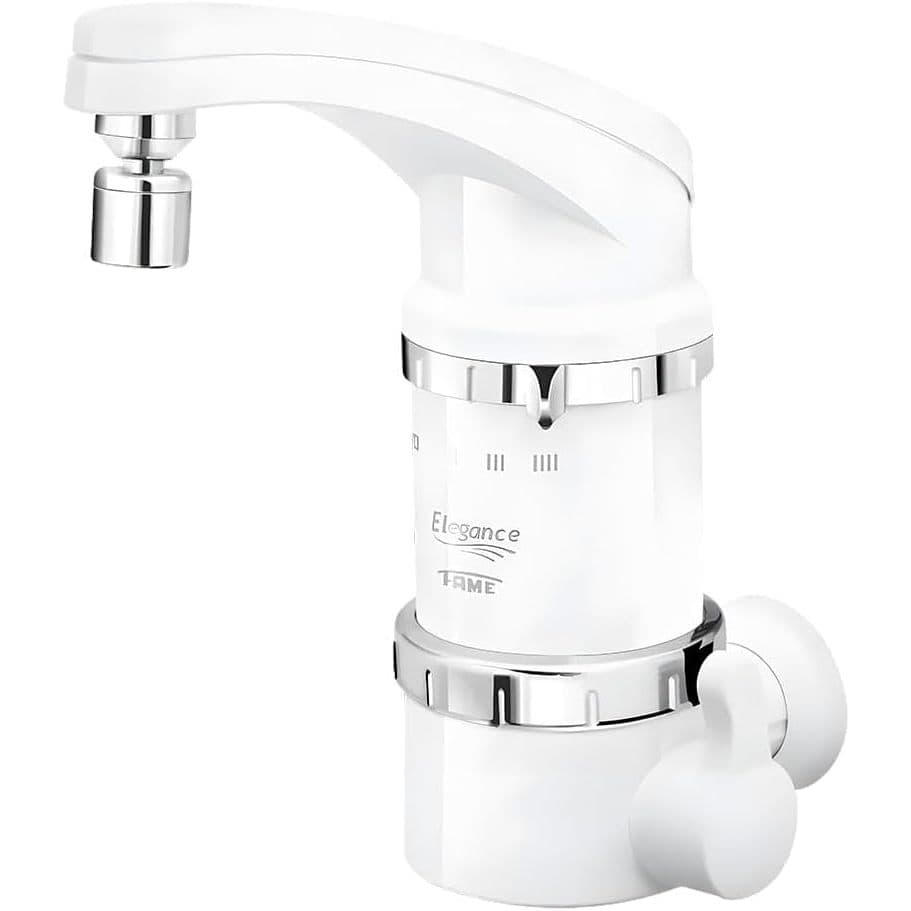 Torneira Elétrica Fame Elegance 4 Temperaturas Super Potente de Parede Branca 220V