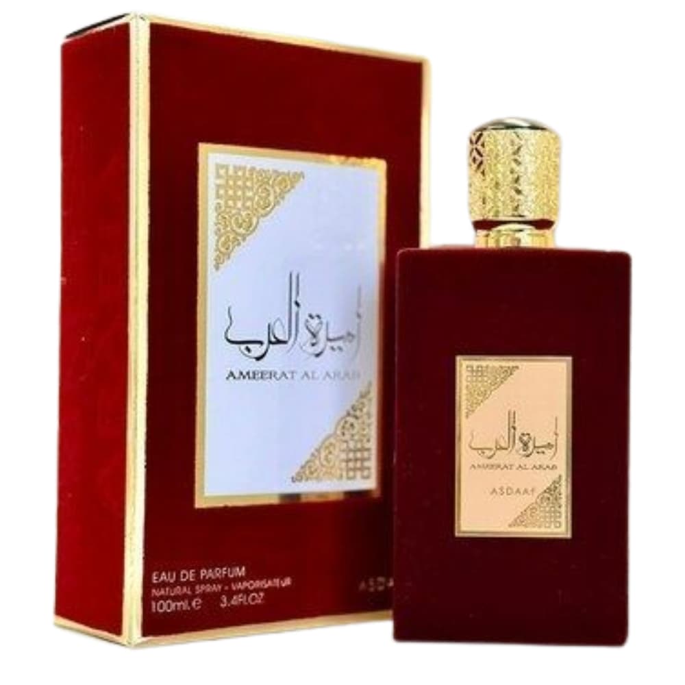Perfume Feminino Ameerat Al Arab 100ml - Atraente e Intenso com Fragrância Oriental