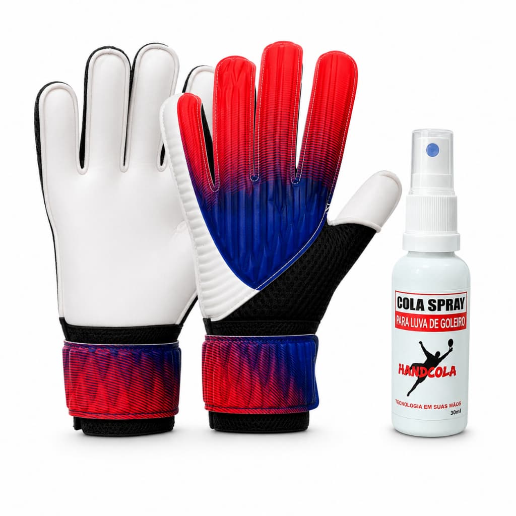 Cola Spray para Luvas de Goleiro 30 ml Cola Resistente A Água Para Futebol Futsal Infantil E Adulto