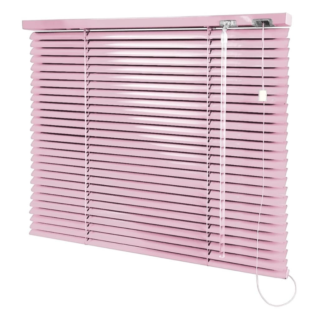 Cortina - Persiana Horizontal Rosa Alumínio 25mm